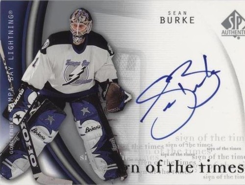 2005-06 SP Authentic - Sean Burke #SB
