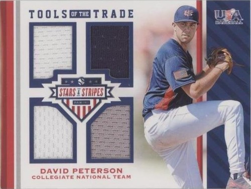 2017 Panini USA Baseball Stars & Stripes - David Peterson #17