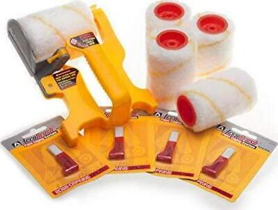 Accubrush MX Paint Edger 11 Piece Jumbo Kit, Washable and Resuable Rollers