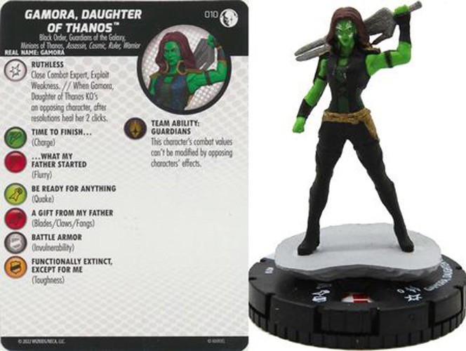 Marvel Heroclix Disney+ : Common Gamora, Daughter of Thanos - 010