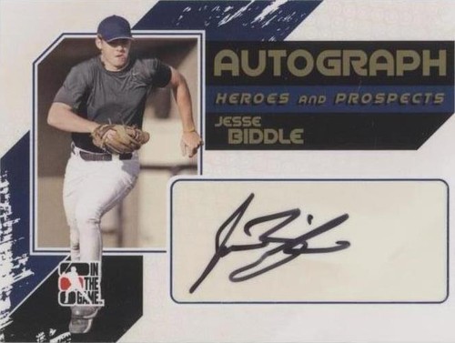 2011 In the Game Heroes and Prospects - Jesse Biddle #A-JB
