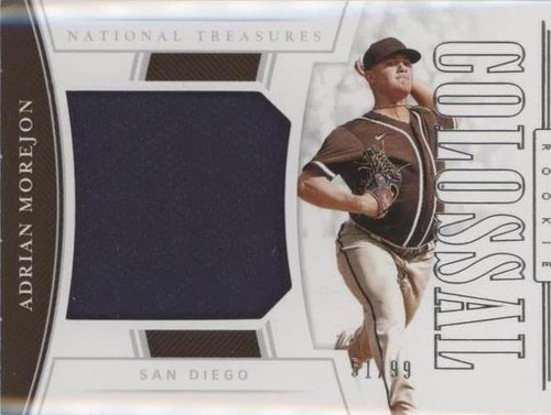 2020 Panini National Treasures - Adrian Morejon #RCM-AM