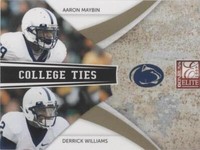 2009 Donruss Elite Aaron Maybin Derrick Williams #11
