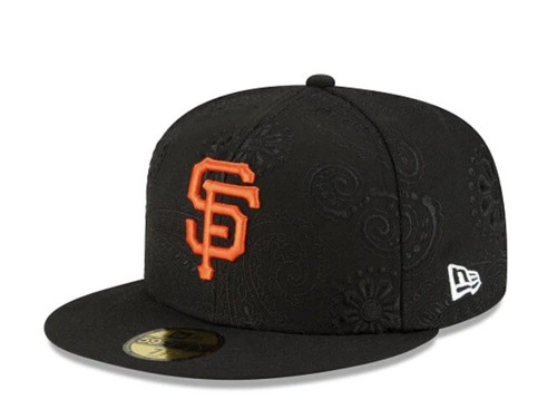 New Era San Francisco Giants Swirl Black 59FIFTY Fitted Cap