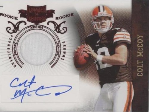 2010 Panini Plates & Patches Colt McCoy #207