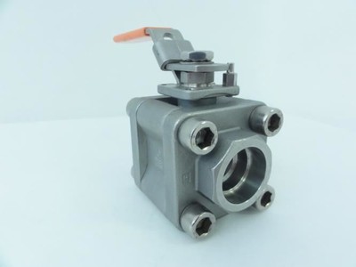 189581 New-No Box; Quadrant M2FSS--SLWT100 SS Ball Valve 3-Piece; 1''NPT X SW