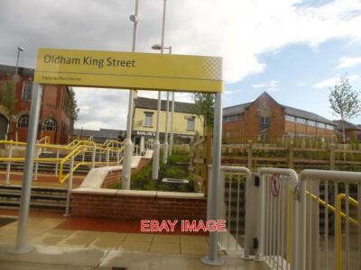 PHOTO  TFGM - OLDHAM KING STREET METROLINK STATION  SATURDAY 2ND AUGUST OLDHAM O