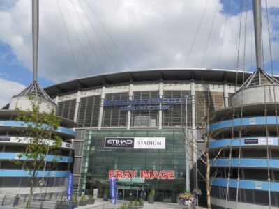 PHOTO  THE COLIN BELL STAND THIS IS THE ETIHAD STADIUM WHICH IS HOME TO MANCHEST