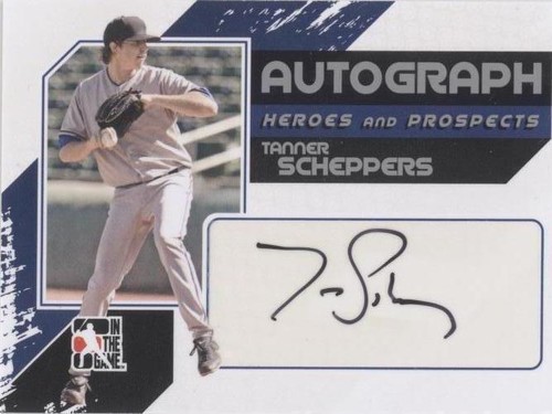 2011 In the Game Heroes and Prospects - Tanner Scheppers #A-TS