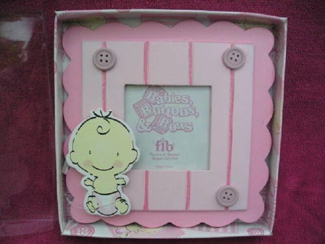 Baby Girl Party Shower Picture Frame Gifts Favors NIB FREE SHIPPING