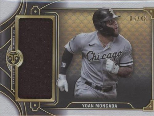 2022 Topps Triple Threads - Yoan Moncada #SJR1-YM1