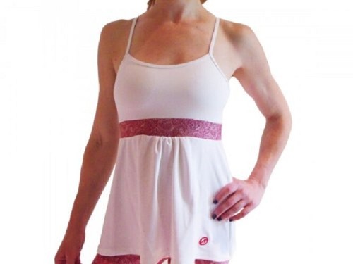 

Женская майка DJ Skins Let It Flow, белый/красный