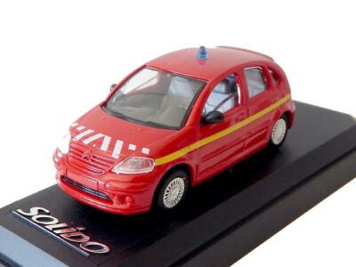 Citroën C3 2002 Pompiers SOLIDO