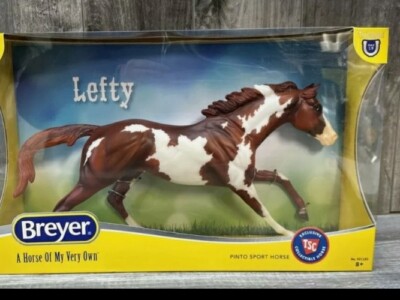 BREYER HORSE LEFTY  TSC #301185  PINTO PAINT SPORT 2023  TRADITIONAL SIZE NEW 