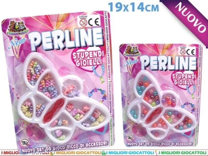 Perline Crea Stupendi Gioielli Set Gioco Accessori Bambina Bimba moc