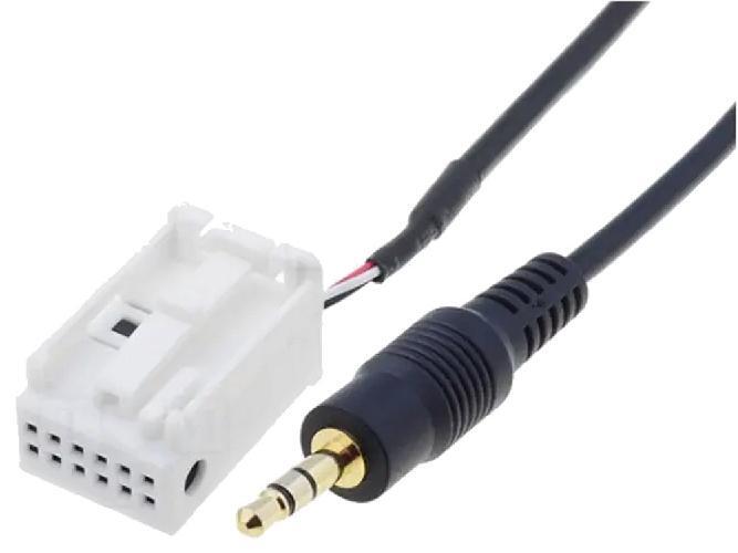 Faisceau Entree Aux Jack 3.5 Autoradio Compatible Avec Vw Skoda Seat Ap05