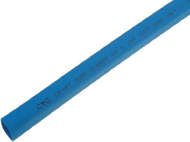 Gaine Thermo-Retractable 1.6mm-0.8mm Bleu Polyolefine 5m