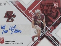 2017 Panini Elite Draft Picks Matt Milano #246