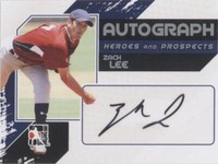 2011 In the Game Heroes and Prospects - Zach Lee #A-ZL