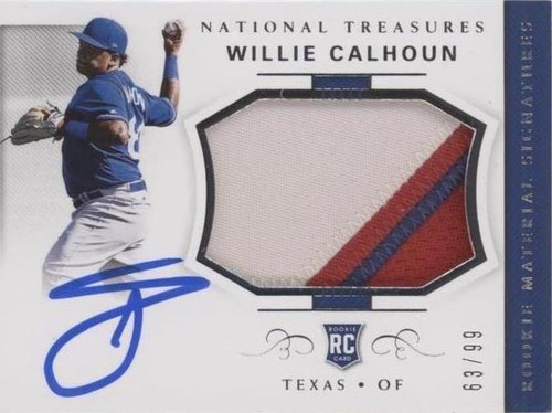 2018 Panini National Treasures - Willie Calhoun #42