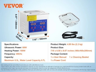 Ultrasonic Cleaner Machine Stainless Steel Ultrasonic Cleaning Machine Digital