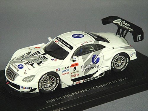 Ebbro 1/43 Toyota/Lexus SC430 Bandai Dunlop #35 Super GT 500