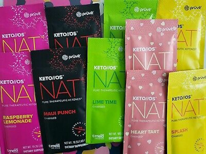 Pruvit KETO OS MAX NAT 1, 3, 5, 10, 20, 30 day ketone experience, Mix & match