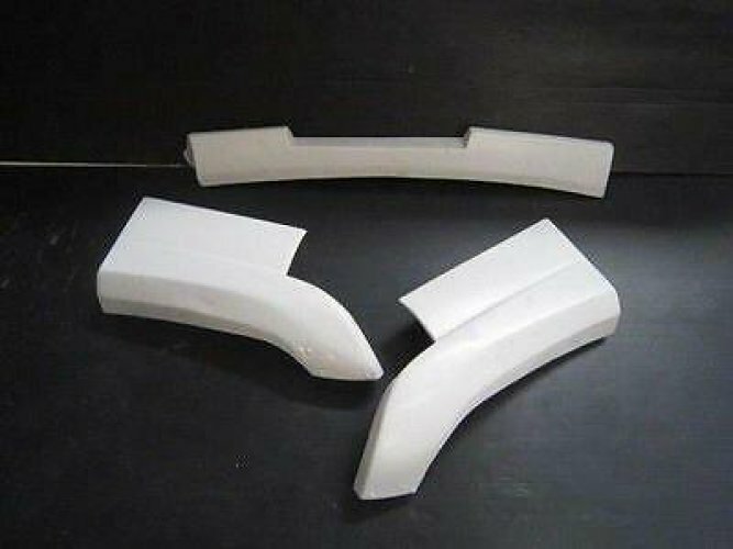 FRP Rear Bumper Skirt Lip For Nissan 180SX Kouki Type-X RPS13 KRPS13 1989-1998