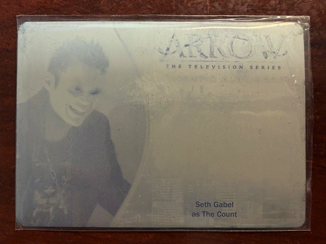 Arrow Season 1 : Cyan Printing Plate
