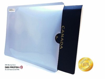 RFID Blocking Passport Sleeve -RFID Shield Case - Best Travel Safety (Pack of 1)