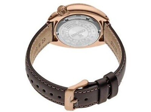 Pre-owned Seiko Prospex Automatic Brown Dial Men's 42.4mm Analog Watch Srpg18