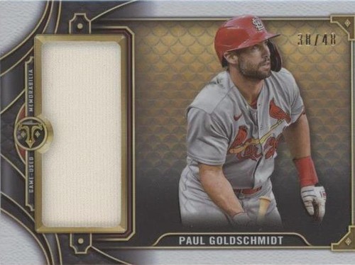 2022 Topps Triple Threads - Paul Goldschmidt #SJR3-PG2