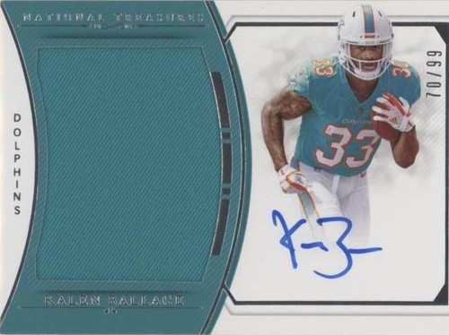 2018 Panini National Treasures Kalen Ballage #RMS-KB