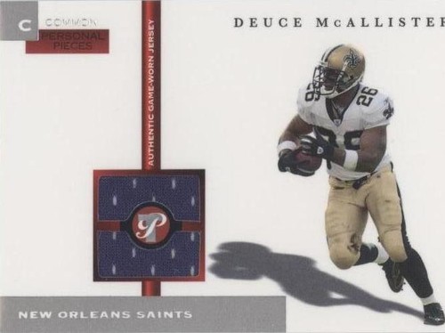 2005 Topps Pristine Deuce McAllister #PPC-DM
