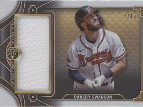 2022 Topps Triple Threads - Dansby Swanson #SJR1-DS1