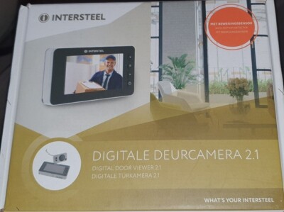INTERSTEEL  Digital Door Viewer/ CAMERA 2.1, 4.3" L.C.D SCREEN
