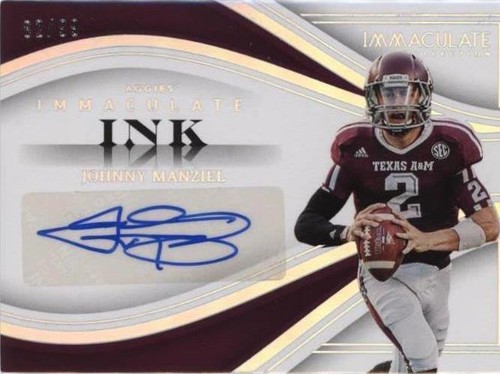 2023 Panini Immaculate Collection Collegiate Johnny Manziel #II-JM