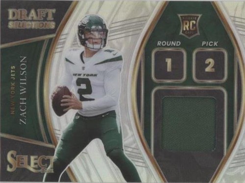 2021 Panini Select Zach Wilson #DS-ZWI