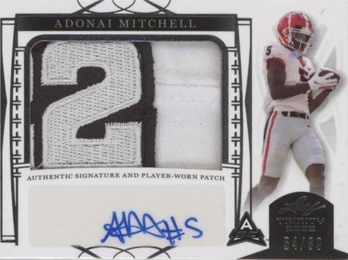 2022 Leaf Trinity Adonai Mitchell #PA-AM1