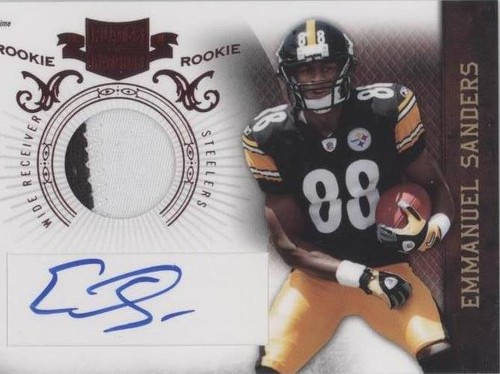 2010 Panini Plates & Patches Emmanuel Sanders #212