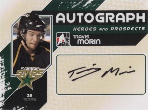 2010-11 In the Game Heroes and Prospects - Travis Morin #A-TM