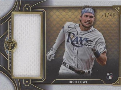2022 Topps Triple Threads - Josh Lowe #SJR3-JL2