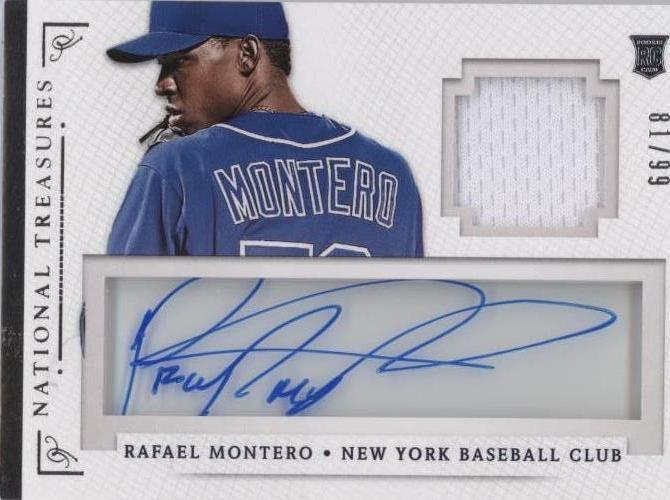 2014 Panini National Treasures - Rafael Montero #82