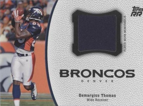 2011 Topps Rising Rookies Demaryius Thomas #FIR-DT