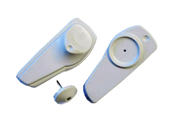 Am Sensormatic Supertag Hartetiketten 58khz Mit Nadeln Eas Warensicherung