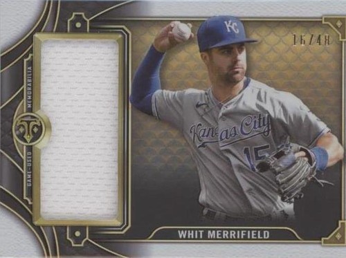 2022 Topps Triple Threads - Whit Merrifield #SJR1-WM