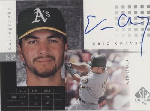 2000 SP Authentic - Eric Chavez #EC