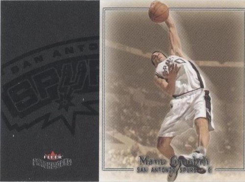2003-04 Fleer Patchworks - Manu Ginobili #77