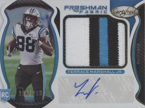 2021 Panini Certified Terrace Marshall Jr. #218