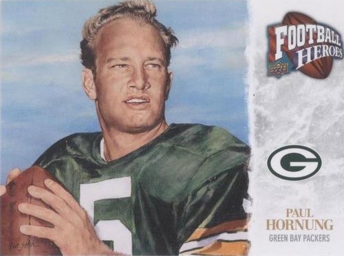 2009 Upper Deck Football Heroes Paul Hornung #421